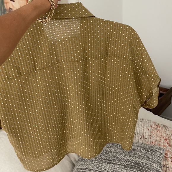 Cropped button up shirt - Picture 4 of 4